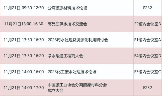 开幕倒计时!2023优米服务同期会议议程抢先看!-优米服务 watertech beijing - 2025年10月20-22日-环保水处理 | 膜与水处理 | 净水设备及配件 开幕倒计时!2023优米服务同期会议议程抢先看!-优米服务 watertech beijing - 2025年10月20-22日-环保水处理 | 膜与水处理 | 净水设备及配件